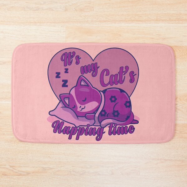 Item preview, It's My Cat's Napping Time - Cat Is Napping - Napping Cat - Cute Cat Napping - Cat Lover designed and sold by designerpriti.