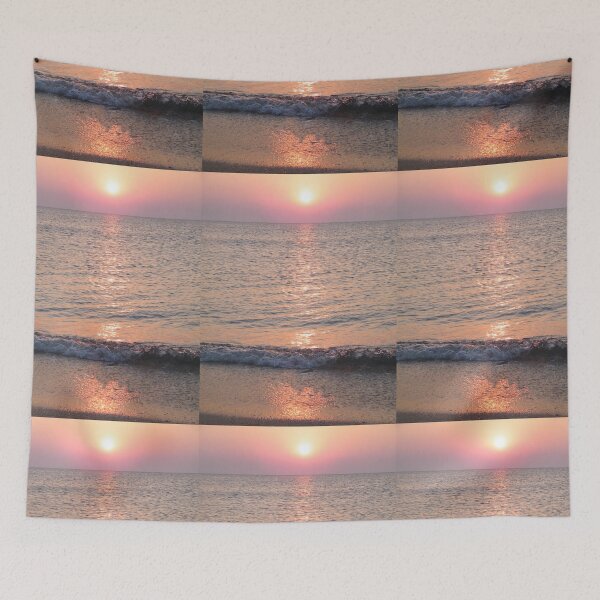 Item preview, Ocean Waves Island Sunset  designed and sold by newburyboutique.