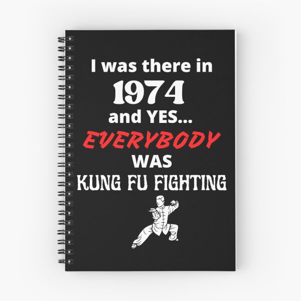 Item preview, I Was There Everybody Was Kung Fu Fighting White and Red Letters designed and sold by podguy.