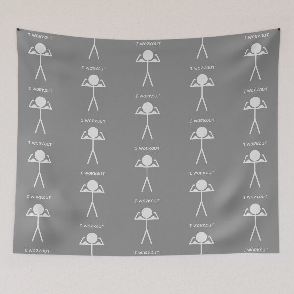 Item preview, Stickman: I workout designed and sold by Alexa Crookston.