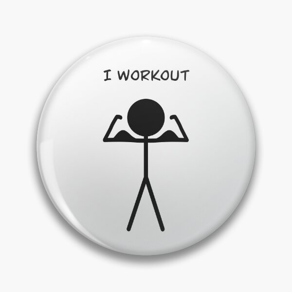 Item preview, Stickman: I workout designed and sold by Alexa Crookston.