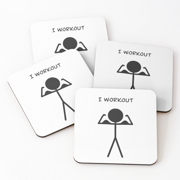 Item preview, Stickman: I workout designed and sold by Alexa Crookston.