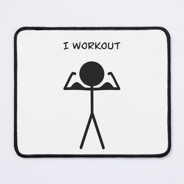 Item preview, Stickman: I workout designed and sold by Alexa Crookston.