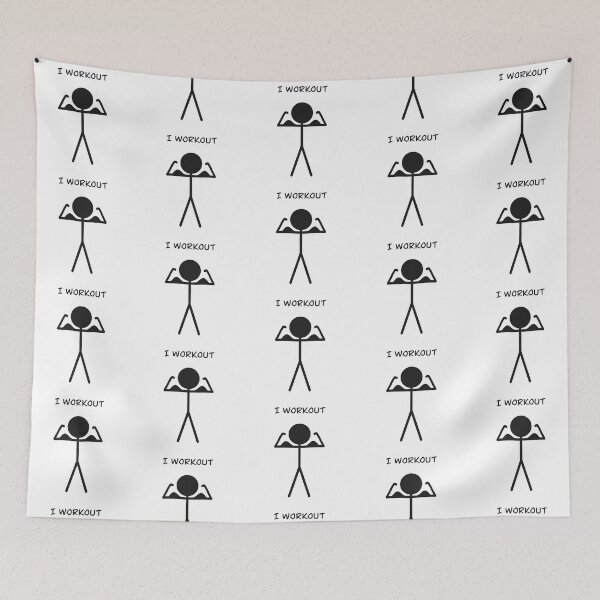 Item preview, Stickman: I workout designed and sold by Squeak Studio.