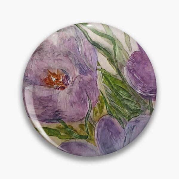 Item preview, Lavender and Blue Flowers designed and sold by EloiseArt.