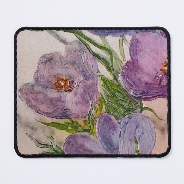 Item preview, Lavender and Blue Flowers designed and sold by EloiseArt.