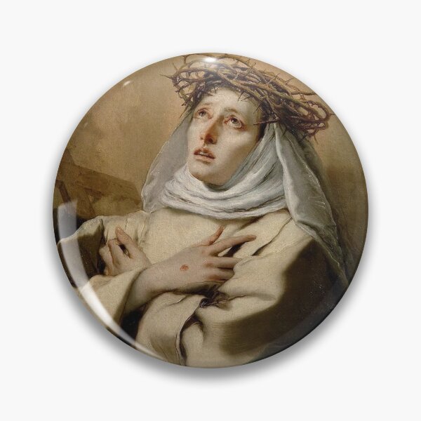 Item preview, Saint Catherine de Sienne designed and sold by faryland.