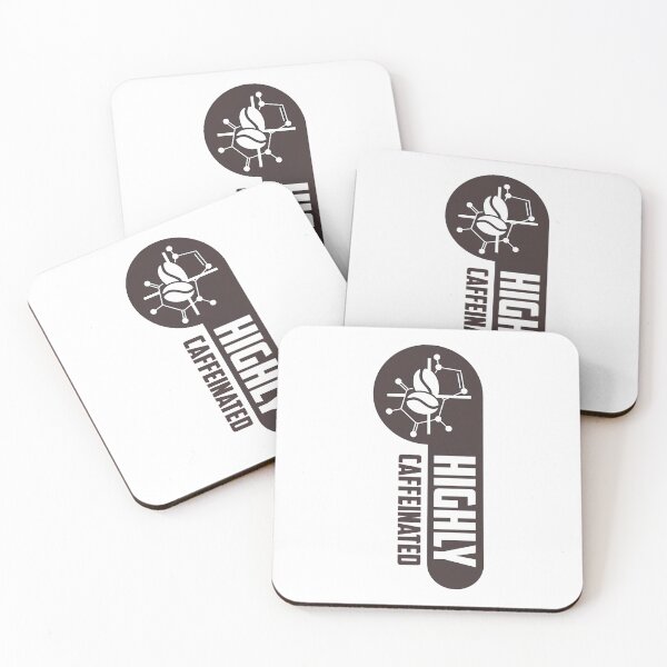 Item preview, Highly Caffeinated, Molecular Cell Structure of Caffeinated designed and sold by graphic-genie.