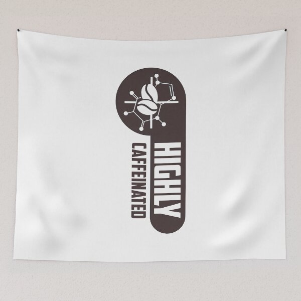 Item preview, Highly Caffeinated, Molecular Cell Structure of Caffeinated designed and sold by graphic-genie.