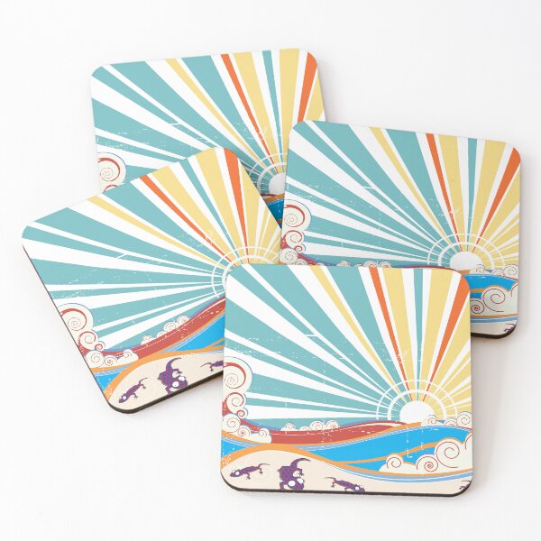 Item preview, The Lizards on the Beach designed and sold by eesmithdesigns.