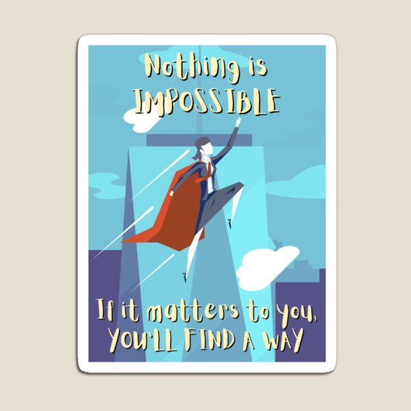 Item preview,  Inspirational Motivational Work Affirmation Sticker Poster designed and sold by Affirmatives.
