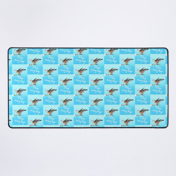 Item preview, I love snowy days- A jolly Snow Bunting designed and sold by Midnightviera.