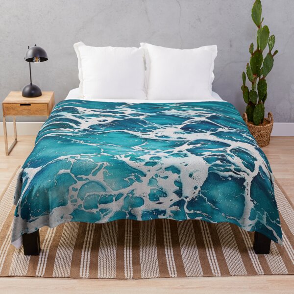Item preview, Crystal Clear Aqua Blue Ocean Water designed and sold by artistworks512.