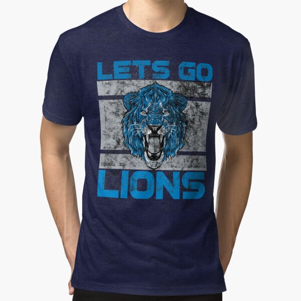 LETS GO LIONS!!! washed and worn look! Poster for Sale by