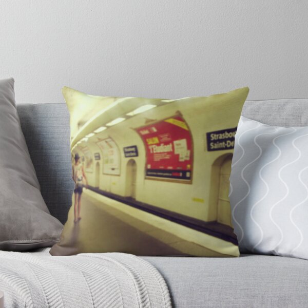 Item preview, Blurry Paris | Strasbourg Saint Denis metro station | Parisian underground designed and sold by CarolinaReina.