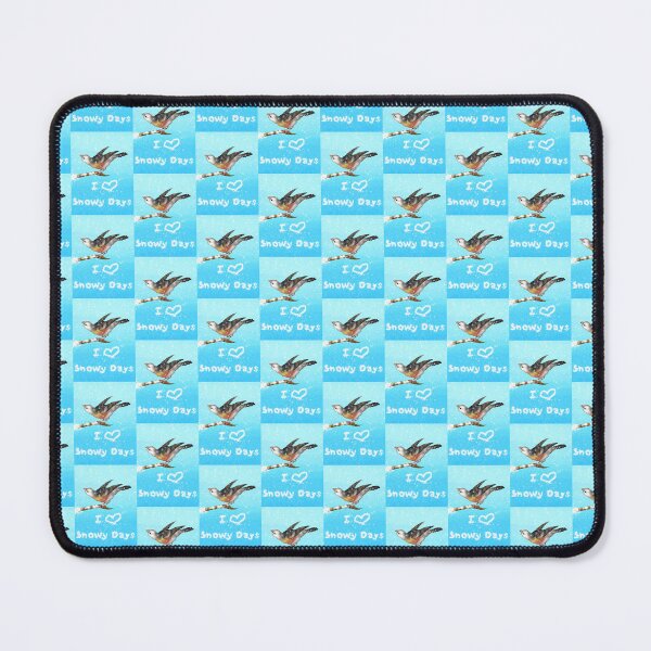 Item preview, I love snowy days- A jolly Snow Bunting designed and sold by Midnightviera.