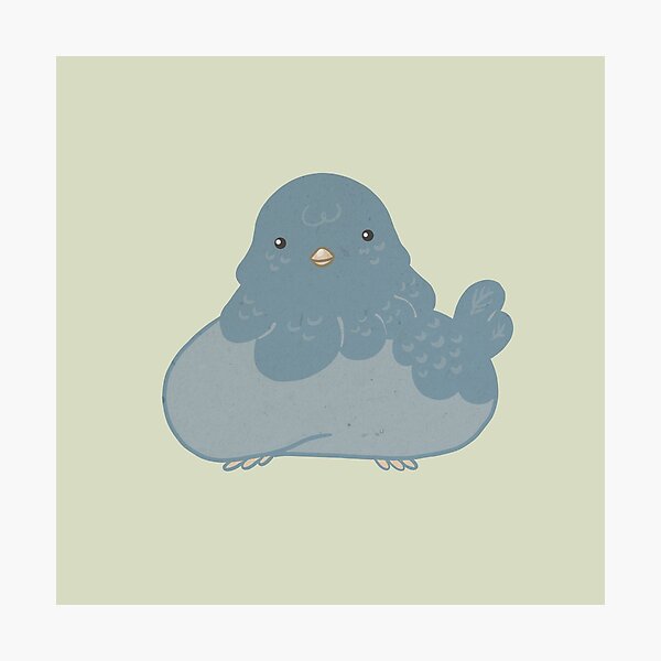Item preview, The cutest chubby pigeon designed and sold by Handsofteal.