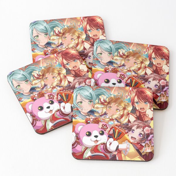 Item preview, BanG Dream Bandori Kokoro Tomoe Kasumi Misaki Sayo Roaring Rimshot Edit designed and sold by Galileo Majors.