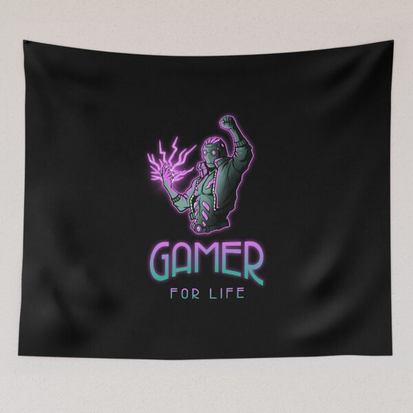 Item preview, Gamer for Life with Future Combat Power designed and sold by PRIVARSHU.