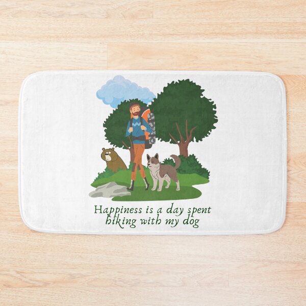 Item preview, Happiness Is A Day Spent Hiking With My Dog designed and sold by Ildar012.