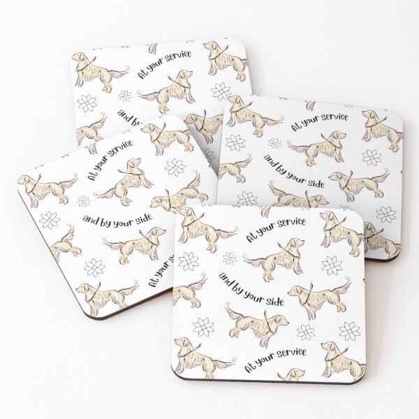 Item preview, At your service, and by your side designed and sold by MyMintyPrinty.