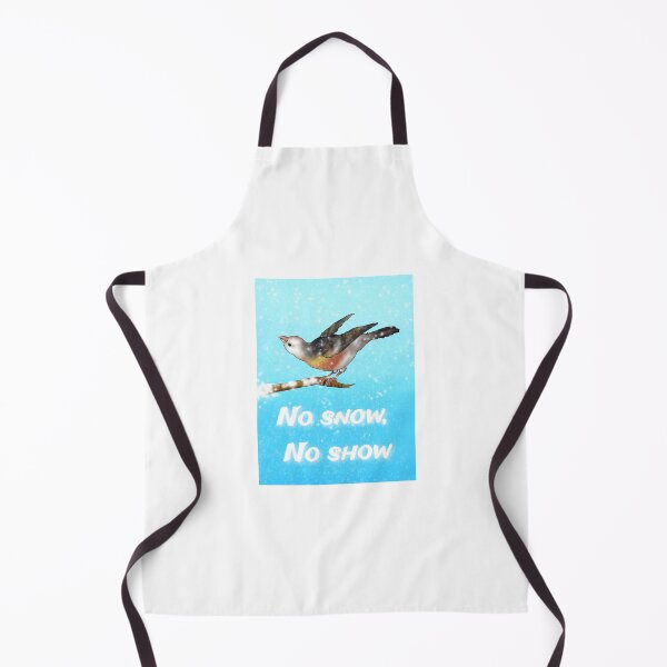 Item preview, No Snow, No Show- Cute happy Snow Bunting designed and sold by Midnightviera.