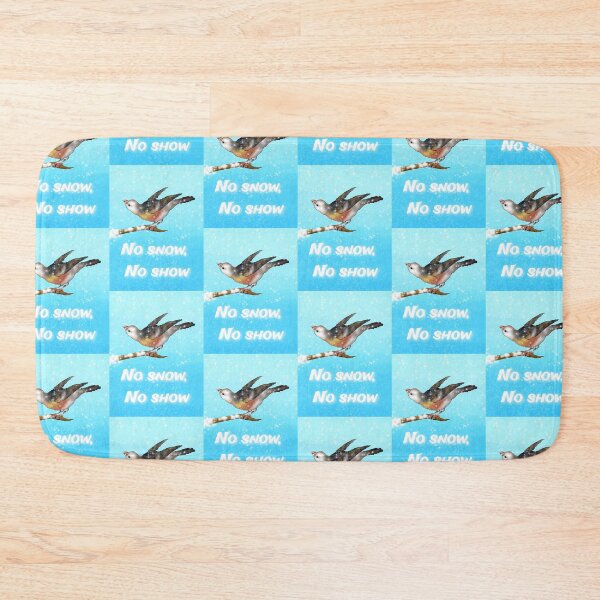 Item preview, No Snow, No Show- Cute happy Snow Bunting designed and sold by Midnightviera.