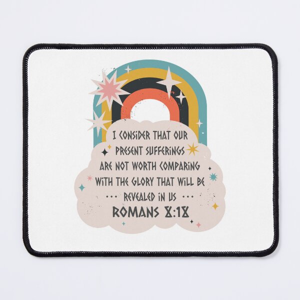 Item preview, Romans 8 18 Bible Verse designed and sold by MrEddie10.