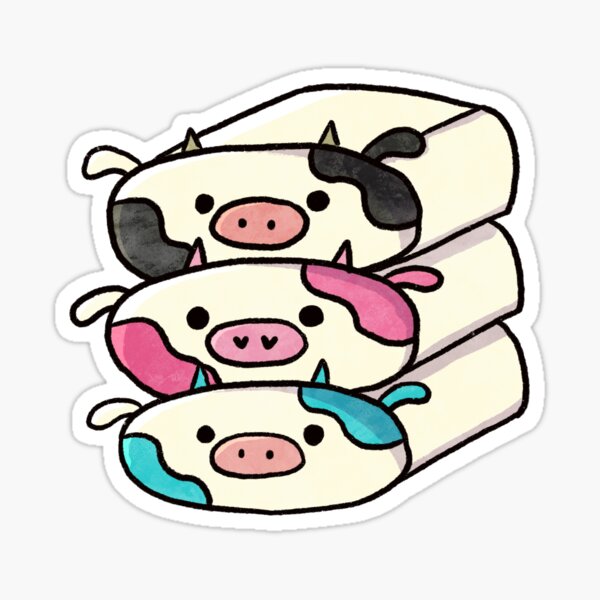 stackable cow squishmallow