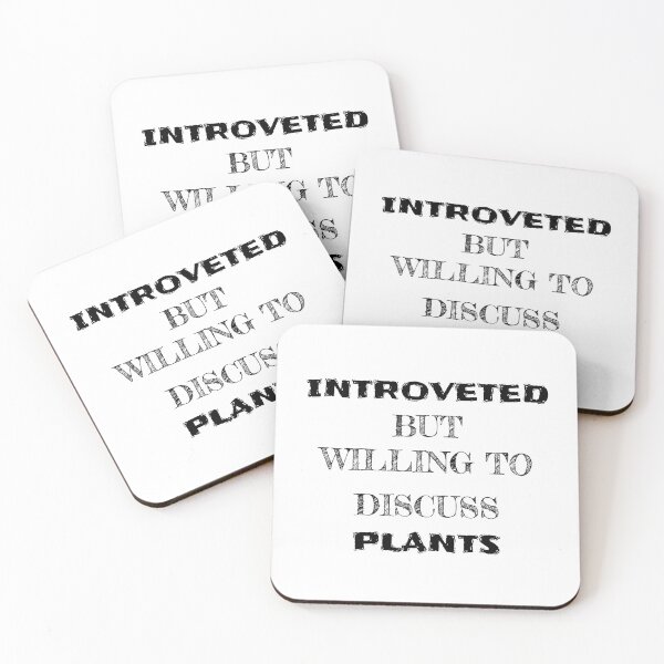 Item preview, Introveted but willing to discuss plants designed and sold by Ayujinar.