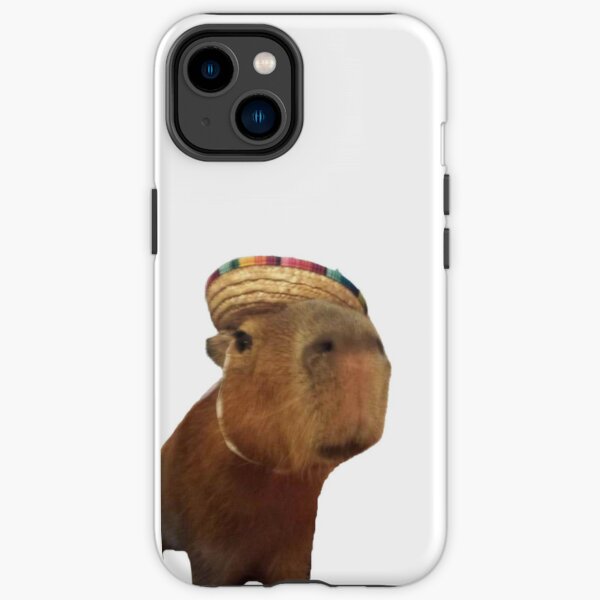 Meme - Funny Mexican Capybara iPhone Tough Case