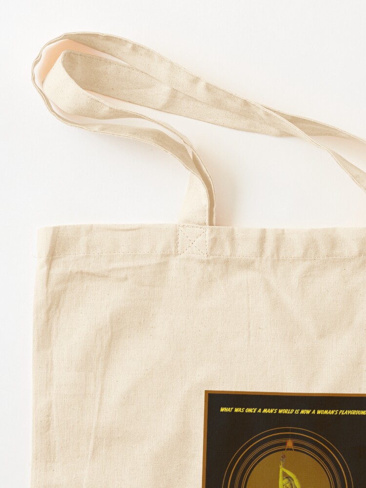 Alternate view of Galaxy 360 Movie Retro Poster Tote Bag