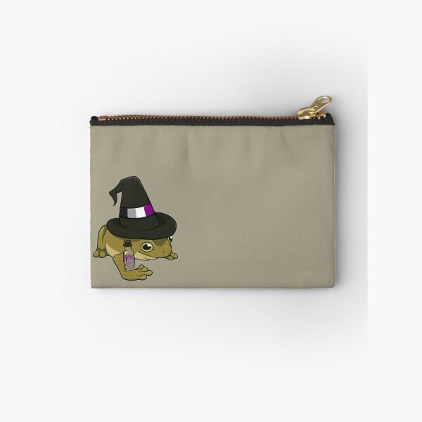 Item preview, Asexual Pride Witch Frog designed and sold by saltuurn.