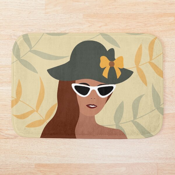 Item preview, Beautiful Woman in Yellow Dress – Art Print Illustration  designed and sold by FoxyCreativeLtd.