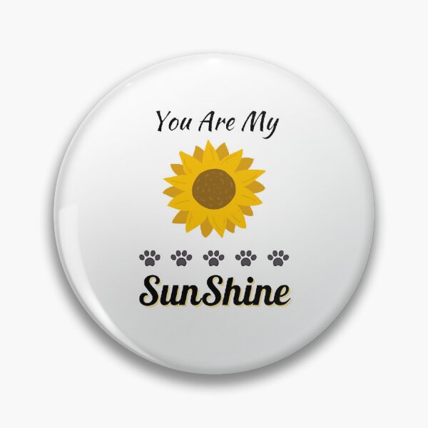 Item preview, You Are My Sunshine Sunflower Cat - funny and cute T-Shirts Quotes designed and sold by Designspot2020.