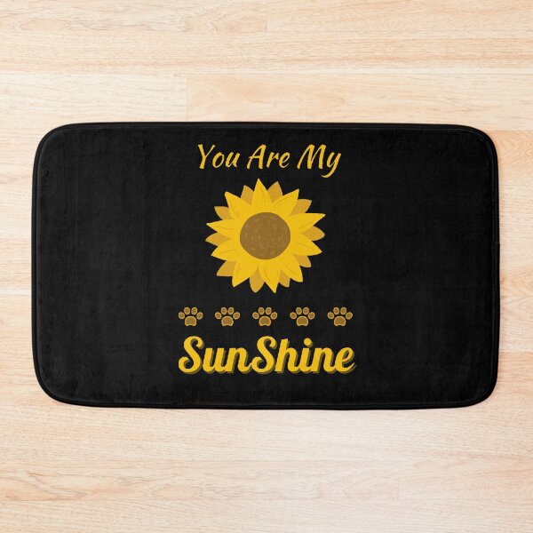 Item preview, You Are My SunShine Cat Sunflower - Funny and Cute quotes designed and sold by Designspot2020.