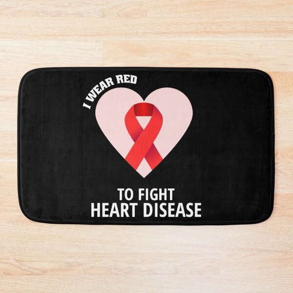 Item preview, I Wear Red To Fight Heart Disease Awareness CHD Gifts Ribbon print designed and sold by Merchking1.