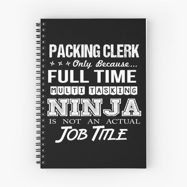 Item preview, Packing Clerk T Shirt - Ninja Job Gift Item Tee designed and sold by ritterdick.
