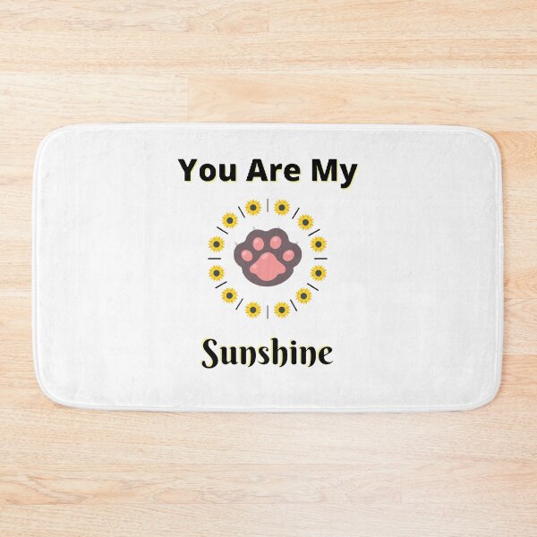 Item preview, You Are My Sunshine Cat Sunflower - funny and cute T-Shirts Quotes designed and sold by Designspot2020.