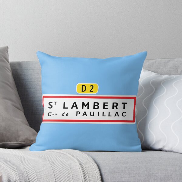 Item preview, St. Lambert, France Village Road Sign designed and sold by travelwitheric.