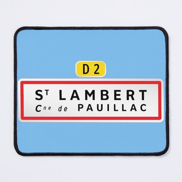 Item preview, St. Lambert, France Village Road Sign designed and sold by travelwitheric.