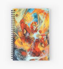 Flame On Spiral Notebook