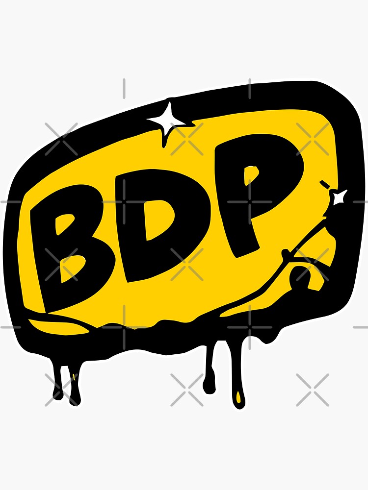 “BDP Hip Hop Logo” Sticker for Sale by sutimo | Redbubble