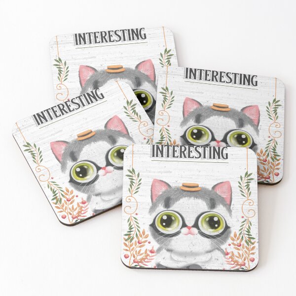 Item preview, Funny Glasses Cat Birthday Gift Idea, moms birthday designed and sold by LGMmugsdesign.