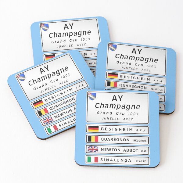 Item preview, Ay, France Village Road Sign designed and sold by travelwitheric.