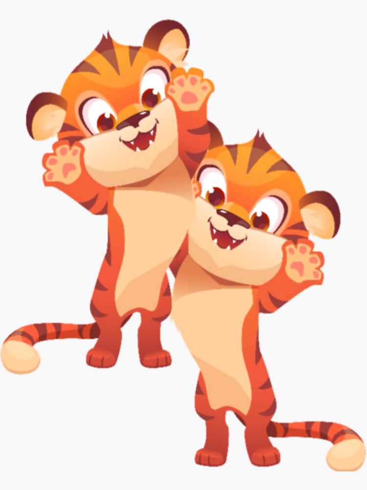 "Dancing cats" Sticker for Sale by Hamaridukaan Redbubble