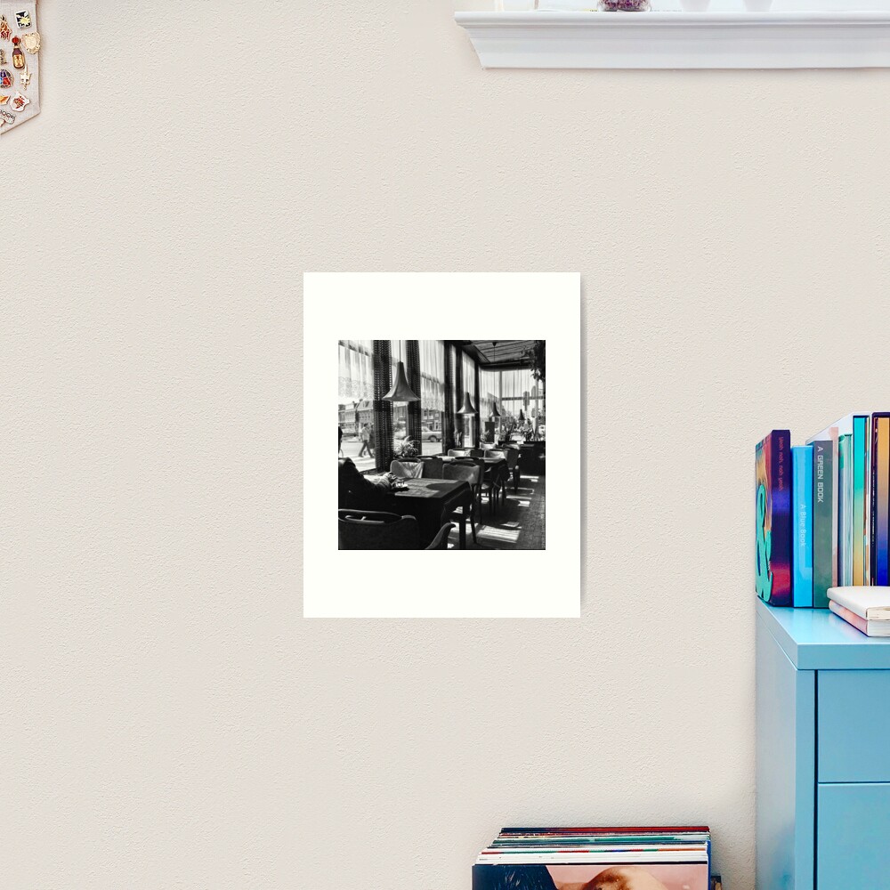 Haarlem Café Art Print