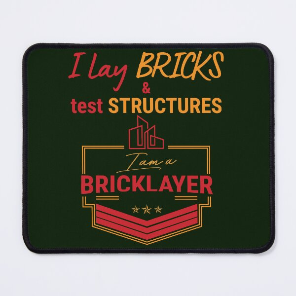 Item preview, BrickLayer Occupation Inspiration Design designed and sold by PATPRO GRAPHICS.