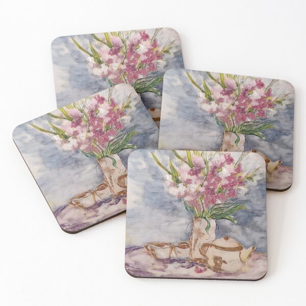 Item preview, Pink and Lavender Tea Party designed and sold by EloiseArt.