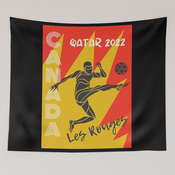 Item preview, Team Canada-Les Rouges-Canada Mens Soccer Team-Canada Soccer-Canada-2022-CANMNT designed and sold by SighFly52.